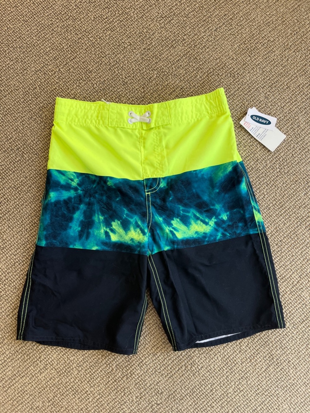 Old Navy Neon Boys Swim Trunks